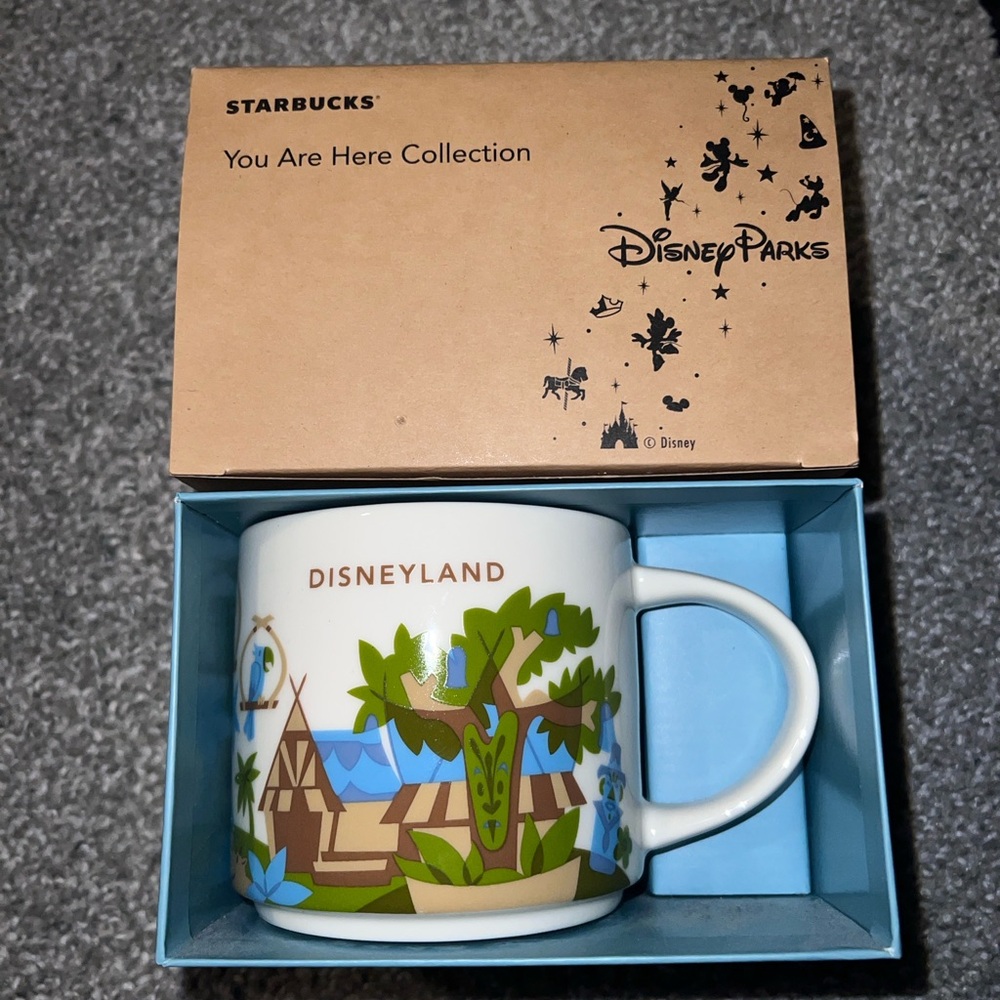 Starbucks Disneyland Mug 2013 Adventureland edition